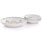 Gibson Home Tijuana 5 Piece Fine Cermic Pasta Bowl Set in White and Multi 130996.05 - alternate 7