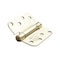 Global Door Controls 4 in. x 4 in. Bright Brass Spring Full Mortise 5/8 in. Radius Door Hinge with Fixed Pin - Pack of 3 CPS4040-5/8-US3-3 - alternate 4