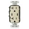 Leviton Duplex Outlet, USB C, Ivory 20A, 125V T5835-I - alternate 3