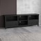 Homeroots 70" Black Wood Enclosed and Open Storage TV Stand 632587 - alternate 8