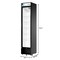 Koolmore 17 in. Slim Commercial Merchandiser Refrigerator 7 Cu. Ft. in Black, ETL Listed KM-MDR-17S KM-MDR-17S - alternate 7