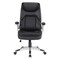 Office Star Products Exec Bonded Lthr Seating Office Chair, Black / Silver ECH17056-EC3 - alternate 6