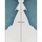 Sartodoors Modern Solid Double Hidden Door with Handle, Planum 0010 Primed with Black Hidden Frame 72" x 96" R PLANUM0010DHFB-PR-72 x 96-RH-O - alternate 5