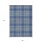 Homeroots 9' X 12' Gray Blue And Ivory Plaid Washable Indoor Outdoor Area Rug 597109 - alternate 7