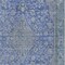 Homeroots 8' X 10' Blue And Gray Medallion Washable Indoor Outdoor Area Rug 616265 - alternate 6