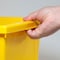 Storex 4 Gallon Storage Bin with Lid, Yellow 61410U06C - alternate 5