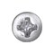 Auveco Phillips Oval Tapping Screw 8 x 1 1/4in Zinc #6 Head, 100PK 1803 - alternate 2