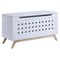 Homeroots 16" X 37" X 21" White Natural Wood Youth Chest 347557 - alternate 1