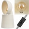 Jonathan Y Claude 17.5" Contemporary Minimalist Resin Half-Globe Column LED Table Lamp, Cream JYL6314A - alternate 8
