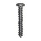 Auveco 6 x 1in Phillips Pan Head Tapping Screw Zinc, 100PK 3076 - alternate 1