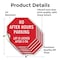Signmission No After Hours Parking Lot Is Locke, 4 inch X 4 inch, Vinyl Decal, 5PK OC-D-5PACK-4-118 - alternate 4