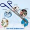 A2Z Scilab IRIS Scissors 7 inches Stainless Steel Curved Blades Lab Shears with Color Handle A2Z-ZR1137 - alternate 5