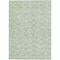 Homeroots 9' X 12' Mint Green Artichoke Green And Ivory Geometric Washable Indoor Outdoor Area Rug 583376 - alternate 8
