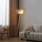 Vidalite Sovev Tripod Floor Lamp with Rattan and Opal Glass Shade, Brushed Brass Stand, 62.8 in. Height CE1009207 - alternate 6