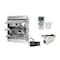 Iliving Wall Mounted Smart Remote 10 in. Shutter Exhaust Fan with Thermostat, Humidistat, Timer ILG8SF10VC - alternate 1