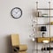 Clockswise 10-inch Non-Ticking Quartz Wall Clock with Thermometer & Hygrometer - Battery Operated QI004748.BK.10 - alternate 7