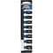 Channellock Metric 1/2'' Drive 6-Point Shallow Impact Driver Set, 8-Piece 357936 - alternate 4