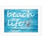 Homeroots Beach Life 2 White Picture Frame Print Wall Art 415314 - alternate 1