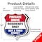 Signmission Private Driveway Shield Sign Private Dri, 12 inch X 12 inch, Plastic Sign, 2PK SHI-P-2PACK-12-436 - alternate 5