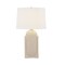 Hudson Valley Lighting Leeston 16 in. Table Lamp Aged Brass/Ceramic Moonstone Sand L4127-AGB/CMS - alternate 5