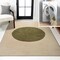 Jonathan Y Cirkel Minimalist Geometric Dot Non-Slip Machine-Washable Cream/Green 3 ft. x 5 ft. Area Rug WSH113C-3 - alternate 1