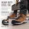 Handpoint Mens 6 in Steel Toe Work Boots-Slip Resistant, Puncture Resistant, Water Resistant, 8.5 84316D-8.5 - alternate 6