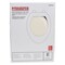 Prosource Toilet Seat, Elongated, MDF Molded Fiberboard, Bone, Plastic Hinge T-19WM-B-3L - alternate 3