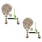 Mytee Products 3/8 in-1/2 in Green Folding Handle Ratchet Load Binder & 3/8 in x 12 ft Binder Chain CBRS-FH38x2-CH3812x2-KIT - alternate 1