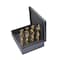 Drill America 8 Piece Cobalt Drill Bit Set with Reduced 1/2" Shank, 9/16" - 1", DWDCO DWD1008-CO-SET - alternate 1