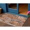 Homeroots 3' X 5' Orange Copper And Salmon Village Houses Washable Indoor Outdoor Area Rug 577865 - alternate 1