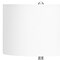 Homeroots 26" Cream Ceramic Cylinder Table Lamp With Cream Drum Shade 545854 - alternate 6