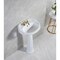 Kingston Brass 20" Ceramic Pedestal Sink, 4-Inch, 3 Hole, Glossy White VPB2034 - alternate 3