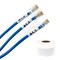 Labeltac Printable Cable Wraps 2in x 70ft, 0.5in Printable LT4/LTPX, White LT202WW - alternate 2
