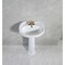 Kingston Brass 20" Ceramic Pedestal Sink, 4-Inch, 3 Hole, Glossy White VPB2034 - alternate 4