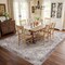 World Rug Gallery Beige Floral Medallion Washable Rug - Low Pile, Non-Slip 7 ft 7 in x 9 ft 6 in WR174BEIGE8X10 - alternate 5