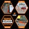 Xpose Safety Traffic Safety Cone, 18 in, PVC Plastic, No Collar, Orange, DOT Approved, Half Pallet, PK450 OTC18-HP450-X - alternate 3
