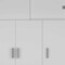 Homeroots 47" White Two Drawer Combo Dresser 478409 - alternate 6