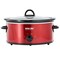 Better Chef 3 Quart Oval Slow Cooker in Red with Removable Stoneware Crock 750124779M - alternate 1