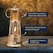 Kings County Tools Oil Lamp Handmade 10 in Tall Miners Lamp with Brass Body, Glass Chimney, & Mesh Screen Lantern GW87A01-18 - alternate 8