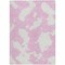 Homeroots 10' X 14' Pink And Ivory Abstract Washable Indoor Outdoor Area Rug 614562 - alternate 3