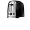 Black+Decker Stainless Steel Black/Silver 2 slot Toaster 12.32 in. H X 9.09 in. W X 8.58 in. D TR1278B-RFP - alternate 2