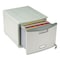 Storex Stackable Storage Drawer, 14.8in x 18.3in x 12.8in, Gray 61251S02C - alternate 4