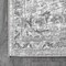 Jonathan Y Modern Persian Vintage Light Grey 5 ft Square Area Rug MDP107B-5SQ - alternate 3