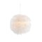 Jonathan Y Stork 19" Feather Metal Adjustable LED Pendant, White JYL9063A - alternate 1
