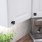 Richelieu Charlemagne Collection 1 1/4-inch (31 mm) Brushed Oil-Rubbed Bronze Transitional Square Cabinet Knob BP81091BORB - alternate 7