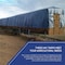 Tarps Now Tarp, 18 ft x 48 ft, 12 Mil, Silver/Black, Reinforced Polyethylene HTPP12-1848 - alternate 6