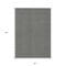 Homeroots 8' X 10' Black And Ivory Geometric Washable Indoor Outdoor Area Rug 594446 - alternate 6