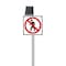 Stop-Lite LED Solar No Pedestrian Crossing Sign 30 in (ENG) SS-D9-3-3000EA - alternate 5
