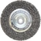 Weiler Vortec 6'' Crimped Coarse Bench Grinder Wire Wheel 36000 - alternate 1