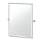 Gatco Mode 31.5" Framed Rectangular Mirror, Chrome 5619FS - alternate 1